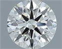 Diamante Natural 0.90 quilates, Redondo , Color I, claridad VVS2 y certificado IGI