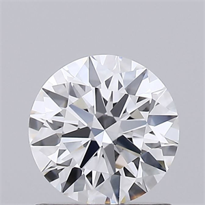 Picture of Lab Grown Diamond 0.77 Carats, Round with Ideal Cut, D Color, VVS2 Clarity and Certified by IGI