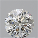 Diamante Natural 0.60 quilates, Redondo , Color J, claridad SI1 y certificado GIA