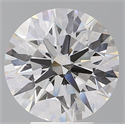 Lab Grown Diamond 4.58 Carats, Round with Ideal Cut, F Color, VVS2 Clarity and Certified by IGI