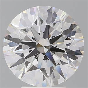 Picture of Lab Grown Diamond 4.58 Carats, Round with Ideal Cut, F Color, VVS2 Clarity and Certified by IGI