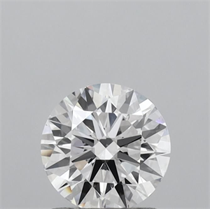 Picture of Lab Grown Diamond 1.02 Carats, Round with Ideal Cut, D Color, VVS1 Clarity and Certified by IGI