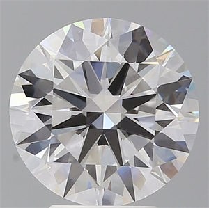 Picture of Lab Grown Diamond 4.10 Carats, Round with Ideal Cut, E Color, VS1 Clarity and Certified by IGI