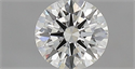 Diamante Natural 0.53 quilates, Redondo , Color H, claridad VVS2 y certificado IGI