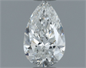 Diamante Natural 0.50 quilates, De pera , Color G, claridad SI1 y certificado GIA