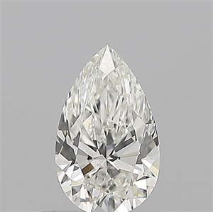 Picture of Natural Diamond 0.50 Carats, Pear with  Cut, G Color, VS2 Clarity and Certified by GIA