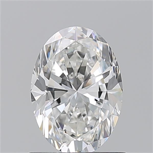 Picture of Natural Diamond 1.01 Carats, Oval with  Cut, F Color, VVS2 Clarity and Certified by GIA