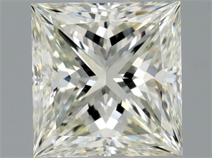 Picture of Natural Diamond 1.52 Carats, Princess with  Cut, K Color, VVS2 Clarity and Certified by GIA