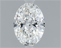 Diamante Natural 0.70 quilates, Ovalado , Color F, claridad VS2 y certificado GIA