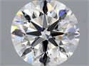 Diamante Natural 0.70 quilates, Redondo , Color F, claridad VVS1 y certificado GIA