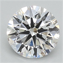 Lab Grown Diamond 1.00 Carats, Round with Ideal Cut, D Color, VS1 Clarity and Certified by IGI