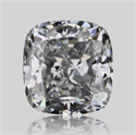 Diamante Natural 0.59 quilates, Del cojín , Color E, claridad SI1 y certificado GIA