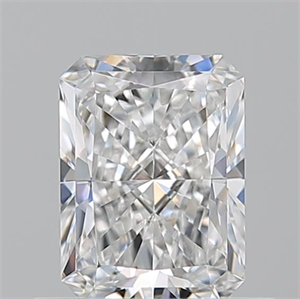 Picture of Natural Diamond 0.71 Carats, Radiant with  Cut, F Color, VVS1 Clarity and Certified by GIA