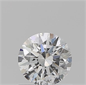 Natural Diamond 0.70 Carats, Round with Excellent Cut, E Color, SI2 Clarity and Certified by GIA