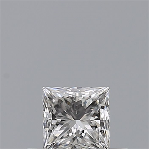 Foto Diamante Natural 0.28 quilates, Princesa , Color F, claridad IF y certificado GIA de