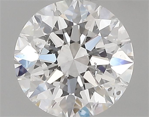 Picture of Natural Diamond 0.80 Carats, Round with Excellent Cut, E Color, SI2 Clarity and Certified by GIA