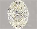 Natural Diamond 2.02 Carats, Oval with  Cut, K Color, VS2 Clarity and Certified by IGI
