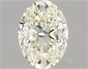 Natural Diamond 2.02 Carats, Oval with  Cut, K Color, VS2 Clarity and Certified by IGI