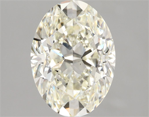 Picture of Natural Diamond 2.02 Carats, Oval with  Cut, K Color, VS2 Clarity and Certified by IGI