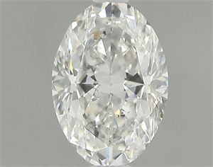 Foto Diamante Natural 0.80 quilates, Ovalado , Color I, claridad SI2 y certificado GIA de