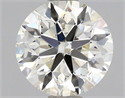 Diamante Natural 0.60 quilates, Redondo , Color K, claridad SI2 y certificado GIA