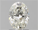 Natural Diamond 1.20 Carats, Oval with  Cut, J Color, SI1 Clarity and Certified by GIA