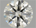 Diamante Natural 0.76 quilates, Redondo , Color M, claridad IF y certificado GIA
