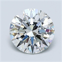 Diamante Natural 1.70 quilates, Redondo , Color G, claridad VVS1 y certificado GIA