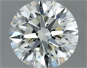 Natural Diamond 0.71 Carats, Round with Excellent Cut, L Color, SI2 Clarity and Certified by GIA