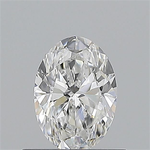 Picture of Natural Diamond 0.59 Carats, Oval with  Cut, E Color, VVS1 Clarity and Certified by GIA