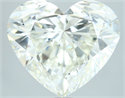 Natural Diamond 5.06 Carats, Heart with  Cut, I Color, SI1 Clarity and Certified by IGI