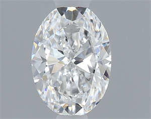 Picture of Natural Diamond 0.50 Carats, Oval with  Cut, D Color, VVS2 Clarity and Certified by GIA