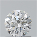 Natural Diamond 0.80 Carats, Round with Excellent Cut, F Color, VVS1 Clarity and Certified by GIA