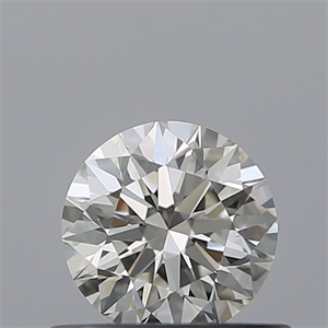 Foto Diamante Natural 0.45 quilates, Redondo , Color H, claridad IF y certificado GIA de