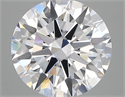 Lab Grown Diamond 3.45 Carats, Round with Ideal Cut, D Color, VVS2 Clarity and Certified by IGI