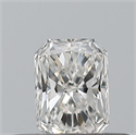 Diamante Natural 0.23 quilates, Radiante , Color F, claridad VVS1 y certificado GIA