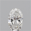 Natural Diamond 0.50 Carats, Oval with  Cut, E Color, VS1 Clarity and Certified by GIA