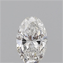 Natural Diamond 0.50 Carats, Oval with  Cut, E Color, VS1 Clarity and Certified by GIA