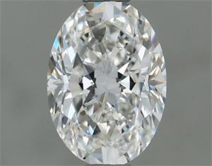 Picture of Natural Diamond 0.60 Carats, Oval with  Cut, H Color, VVS1 Clarity and Certified by GIA