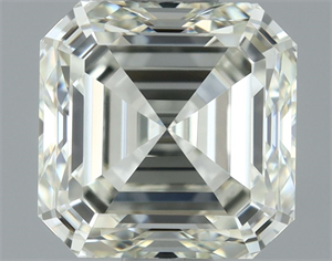 Foto Diamante Natural 1.02 quilates, Asscher , Color J, claridad VVS2 y certificado IGI de