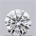 Natural Diamond 0.50 Carats, Round with Very Good Cut, I Color, SI2 Clarity and Certified by GIA