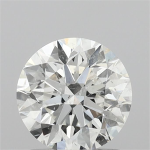 Picture of Natural Diamond 1.01 Carats, Round with Excellent Cut, I Color, SI2 Clarity and Certified by GIA