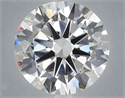 Lab Grown Diamond 6.00 Carats, Round with Excellent Cut, E Color, VVS2 Clarity and Certified by IGI
