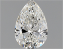 Natural Diamond 0.50 Carats, Pear with  Cut, F Color, VS1 Clarity and Certified by GIA