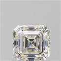 Diamante Natural 1.03 quilates, Asscher , Color I, claridad VS2 y certificado GIA
