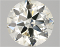 Natural Diamond 2.00 Carats, Round with Excellent Cut, L Color, IF Clarity and Certified by HRD