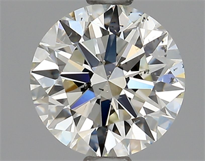 Foto Diamante Natural 1.00 quilates, Redondo , Color J, claridad SI2 y certificado GIA de