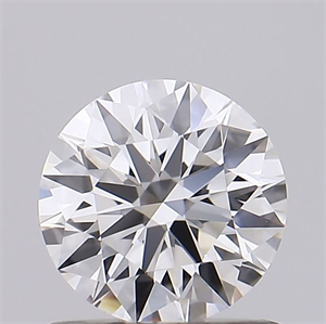 Picture of Lab Grown Diamond 0.82 Carats, Round with Ideal Cut, D Color, IF Clarity and Certified by IGI