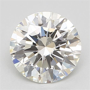 Foto Diamante Natural 0.51 quilates, Redondo , Color I, claridad SI1 y certificado GIA de