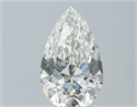 Natural Diamond 4.03 Carats, Pear with  Cut, J Color, VS1 Clarity and Certified by GIA
